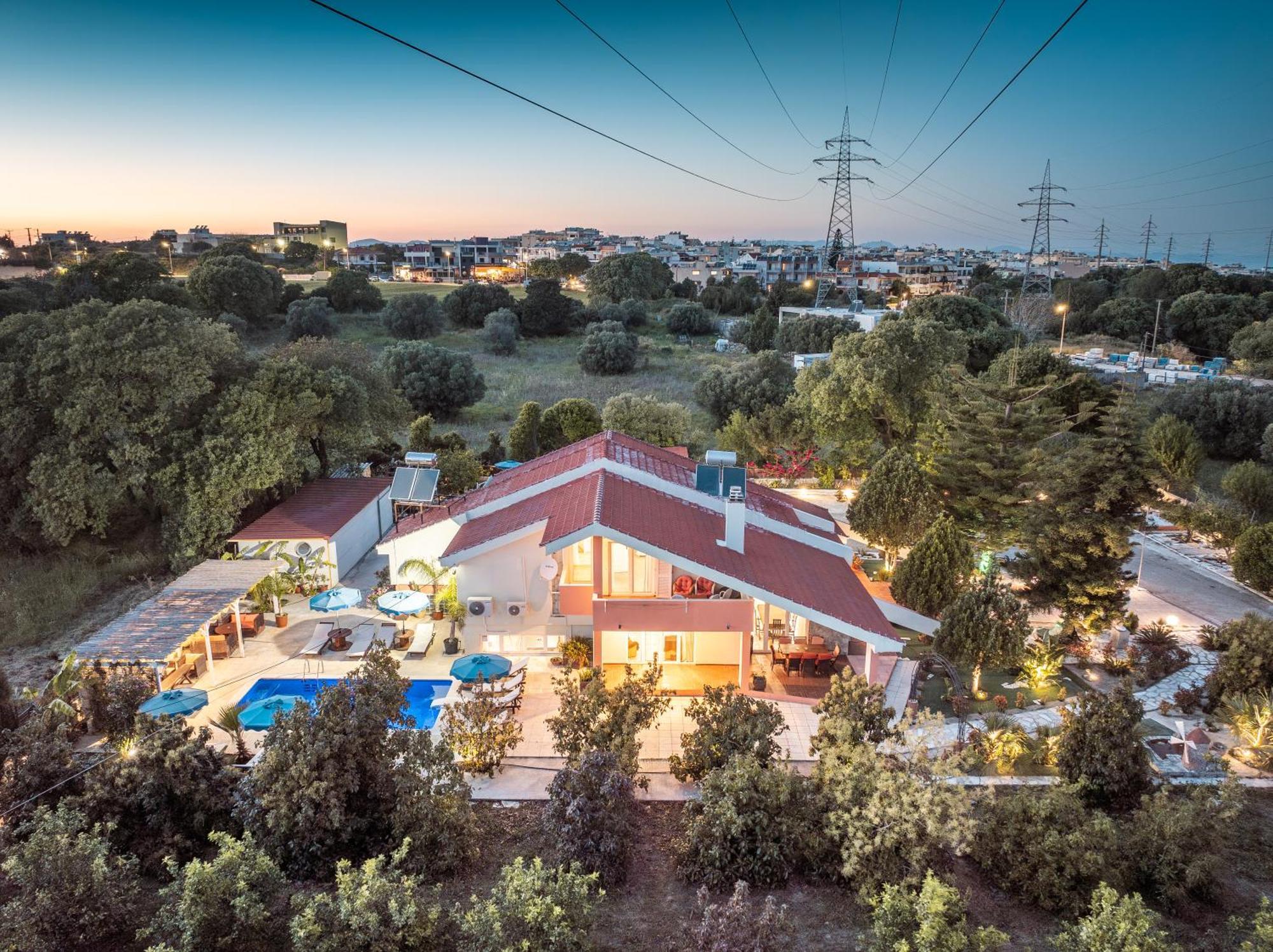 Artzy Villa Rhodes City 外观 照片
